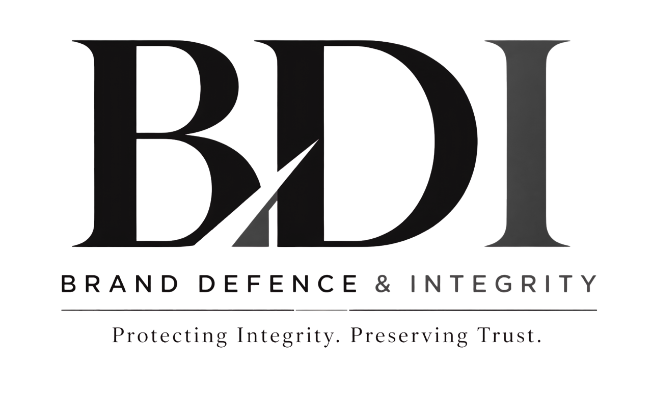 BDI Brand Defence logo client of MeCard