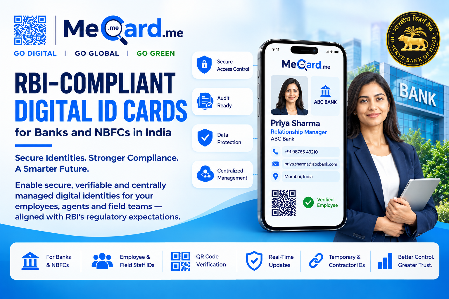 RBI-Compliant Digital ID Cards for Banks and NBFCs in India