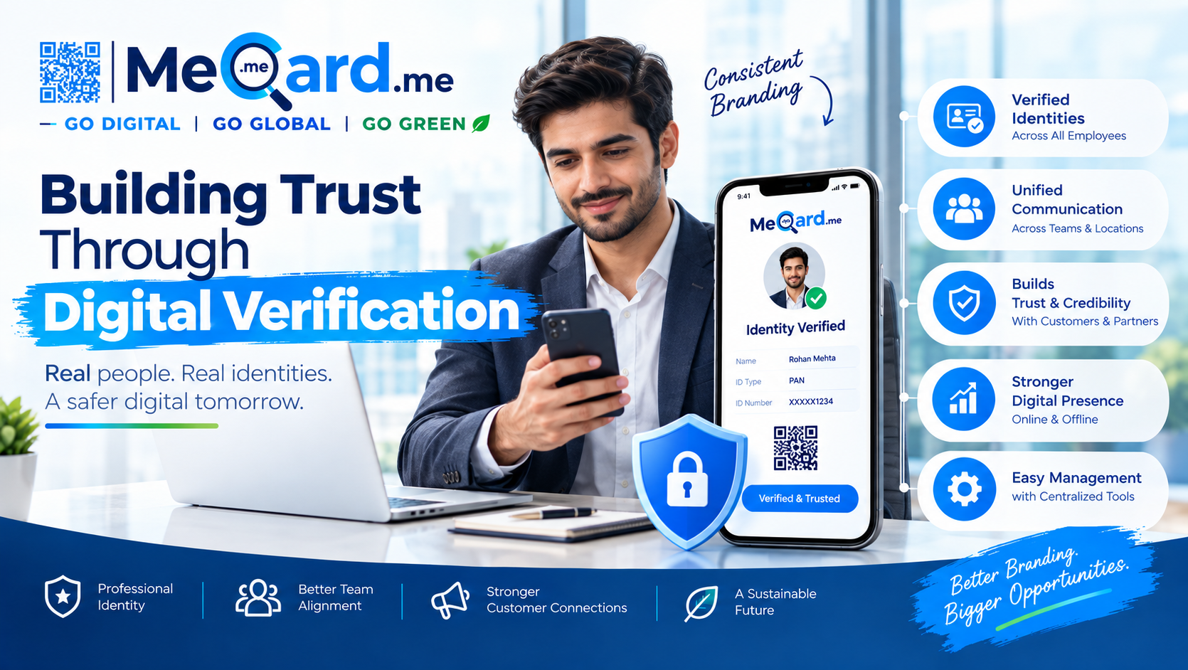 Building trust through digital verification