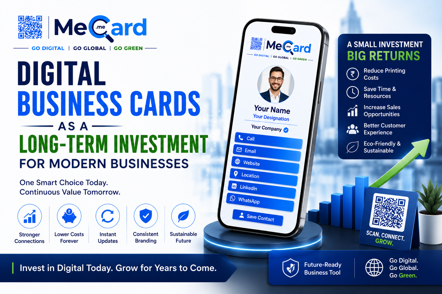 Digital Business Cards as a Long-Term Investment for Modern Businesses