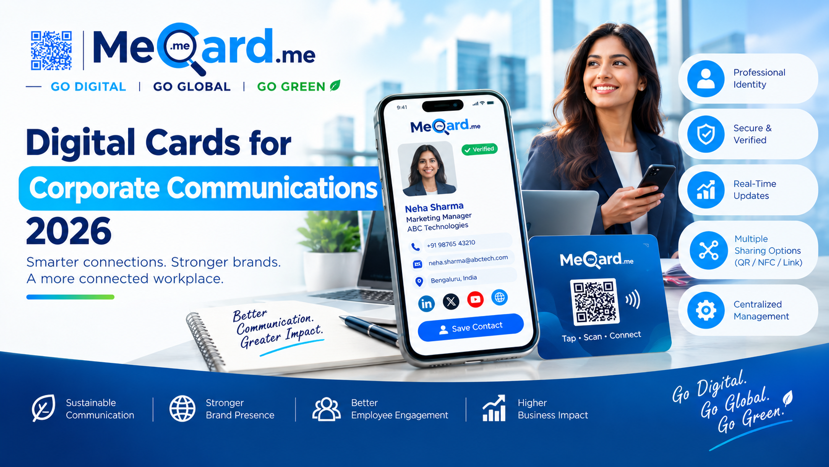 Digital Cards for Corporate Communications 2026: The Smarter Way to Connect, Communicate and Represent Your Brand